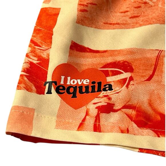 NWT DUVIN BEACH CLUB DRAWSTRING LINED BOARD SHORTS AOP Beach Swim Trunks Size 2X - Picture 7 of 8